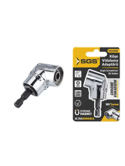 SGS Köşe Vidalama Adaptörü Kısa SGS3890