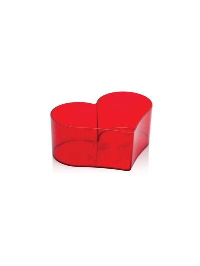 Kalp Aranjman Saksı Kırmızı KA01