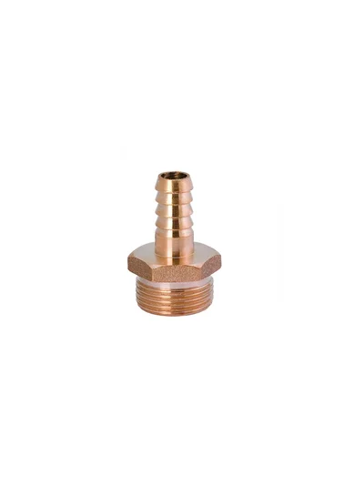 3/4x12mm Sarı Erkek Hortum Rakoru Ağır Tip