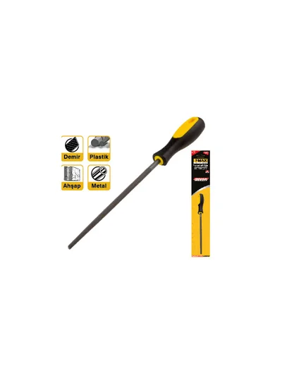 Yuvarlak Eğe 8" Saplı Blister Ambalajında DMX 4159