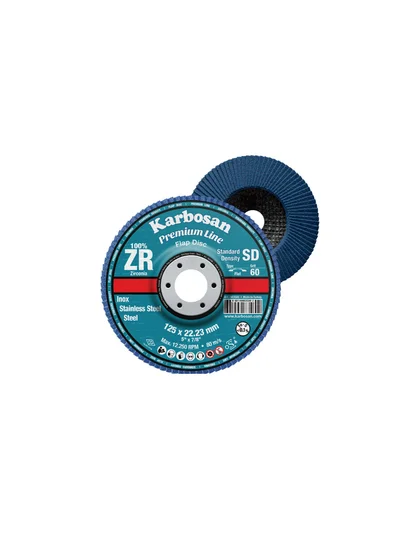KARBOSAN 180mm ZR Flap Disk 60 Kum