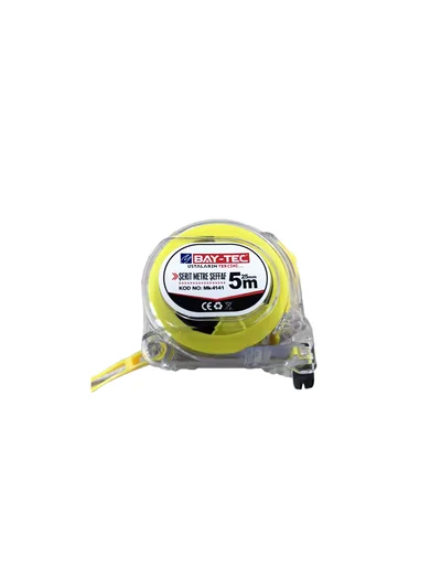 Şeffaf Şerit Metre 5 mm x 19 mt MK4140