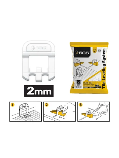 SGS Derz Seviye Tespit Klipsi 2.0mm SGS6174