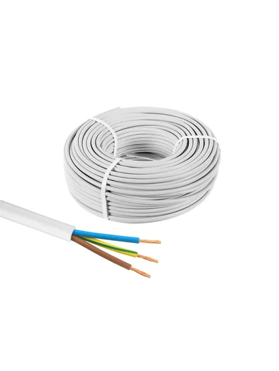 TTR Kablo Beyaz 3x1 mm H05VV-F