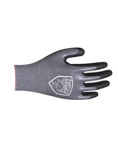 FullFlex DOUBLE 0604 4/4 Kaplı Nitril Eldiven XL - 0604