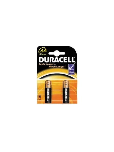 Duracell Alkalin AA Kalem Pil 2'li Paket