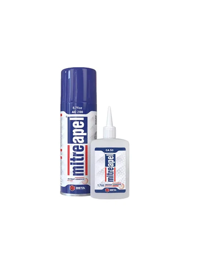 MİTREAPEL Hızlı Yapıştırıcı Kit AC200 200ml+ CA50 50gr