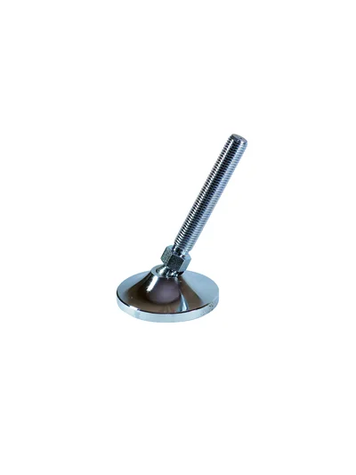 D80 12x100 Çelik Tabanlı Cıvatalı Mafsallı Krom Kaplı Ayak CM Serisi