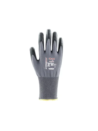 FN 301 COMFORT NO:9 Köpük Nitril Kaplı Polyester Likra Eldiven
