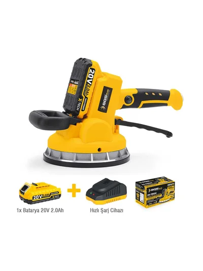 SGS Akülü Seramik Granit Titreşimli Vantuz 20V SGS5415