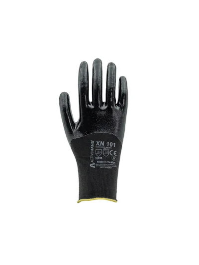 XN 101 SY/SY NO:9 3/4 Nitril Kaplı Polyester Eldiven