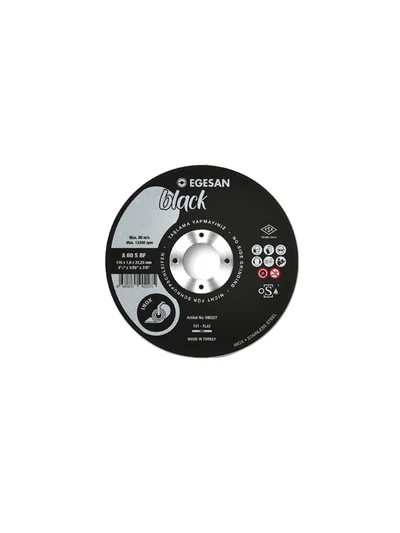 125x1 T41 BLACK Seri İnox İnce Kesme Taşı
