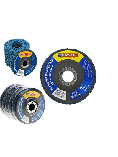 115 mm Parlatma Diski Çok Amaçlı Mavi MK0224-4