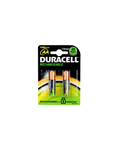 Duracell 1300 mAh Şarj Edilebilir AA Kalem Pil 2'li Paket