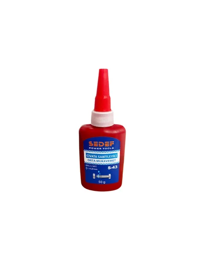 SEDEF S-43 Orta Kuvvet Civata Sabitleyici 50 ml