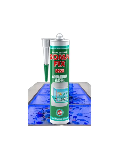 SOMAFİX S220 Akvaryum Silikonu Şeffaf 280ml 320gr