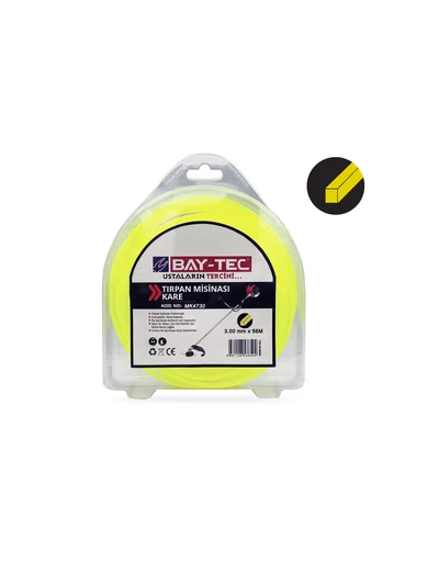 Kare Tırpan Misinası 3 mm x 51 mt MK4730