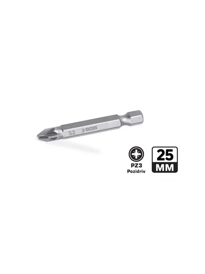 PZ3x25 Yıldız Bits Uç S2 Sand Pro Seri SGS 3948