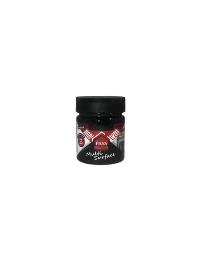 Pass Multi Surface Hobi Boyası 120 cc 1099 Karbon Siyah