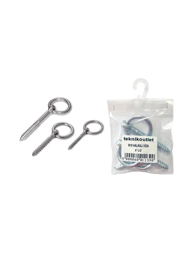 Halkalı Vida M10 3lü Paket