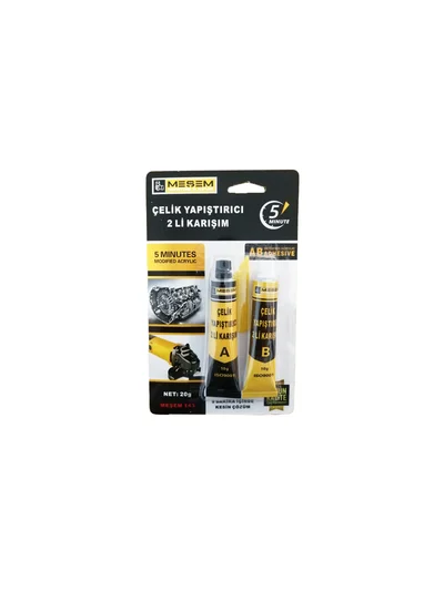 Çelik Yapıştırıcı 2'li Set
