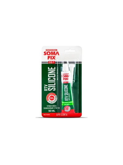SOMAFİX S57 RTV Tüp Sıvı Isı Silikon 50gr (Sıvı Conta)