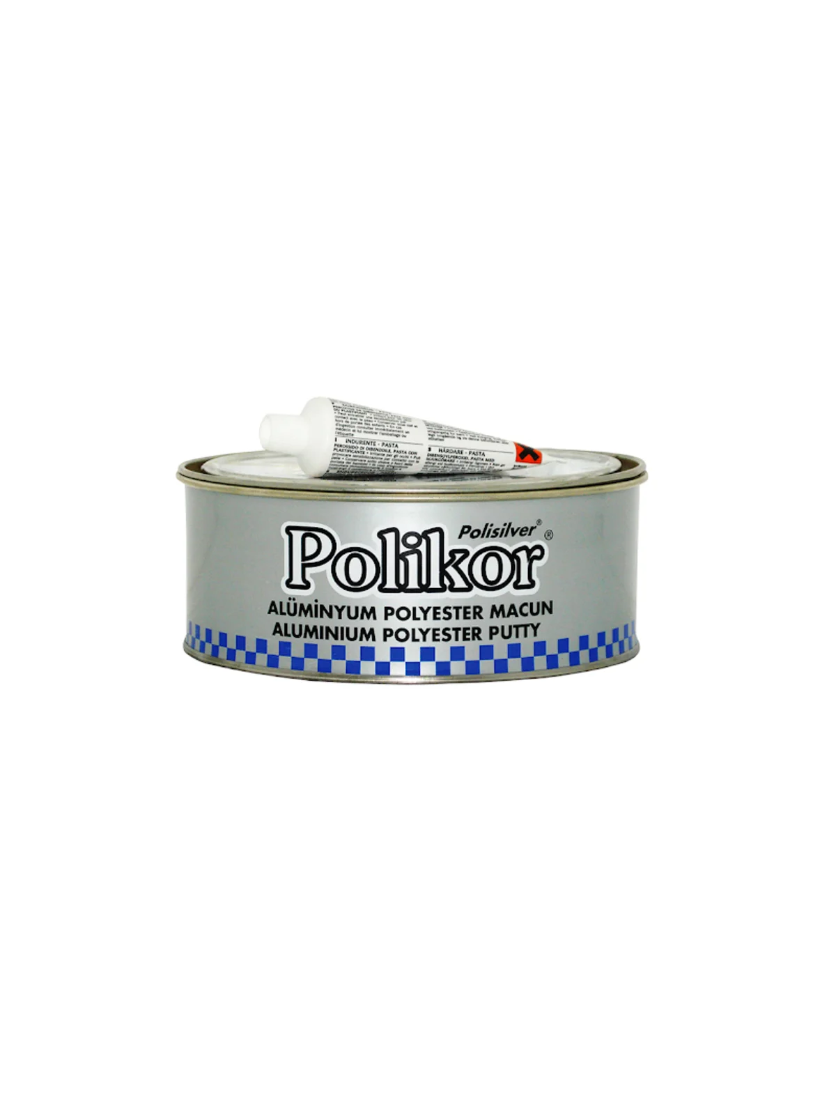 Polikor Polisilver Alüminyum Polyester Macun 1850 Gr - 130200
