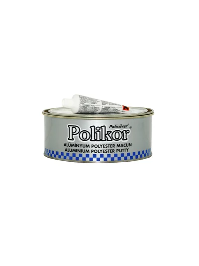Polikor Polisilver Alüminyum Polyester Macun 1850 Gr