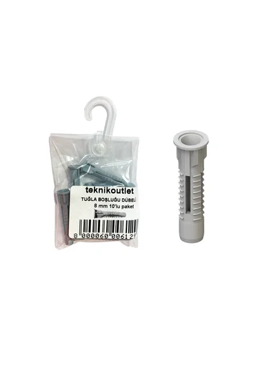 Tuğla Boşluk Dübeli mm 10lu Paket