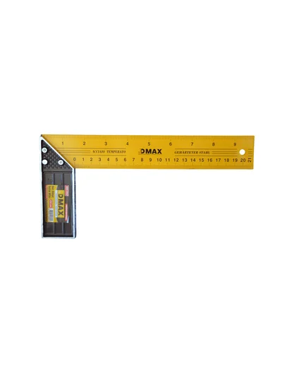 Sarı Marangoz Gönye 250 mm DMX4552