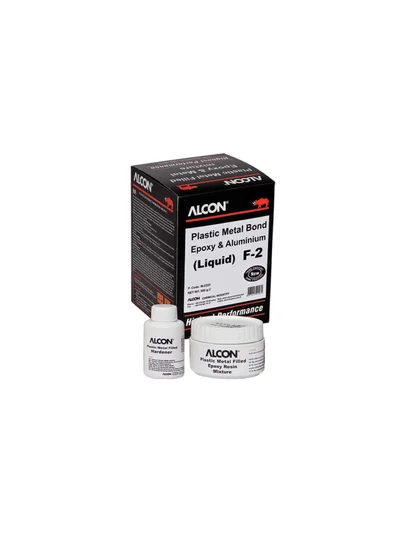 Alcon (F-2) Plastic Metal Epoxy Liquid Alüminyum Bond Putty M-2225 500gr