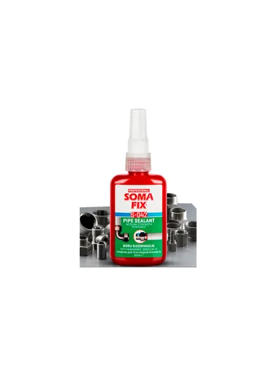 SOMAFİX S042 Boru Sızdırmazlık Orta Mukavemet 50gr Mavi