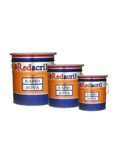 REDACRİL RAPİD BOYA 3.GRUP RAL 3020 KIRMIZI  0.75KG