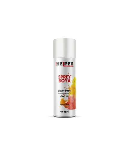HELPER Akrilik Sprey Boya RAL 9003 Sinyal Beyaz 400ml
