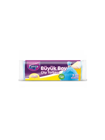 PAREX Güççlü Çöp Torbası Büyük 65x80 cm