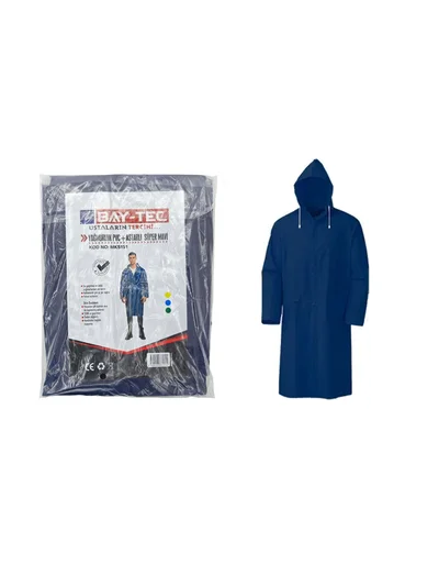BAY-TEC MK5151 Süper Yağmurluk Astarlı Mavi 850gr