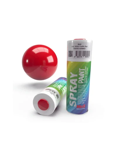 MXS 3020 Trafik Kırmızı Sprey Boya 400 ml