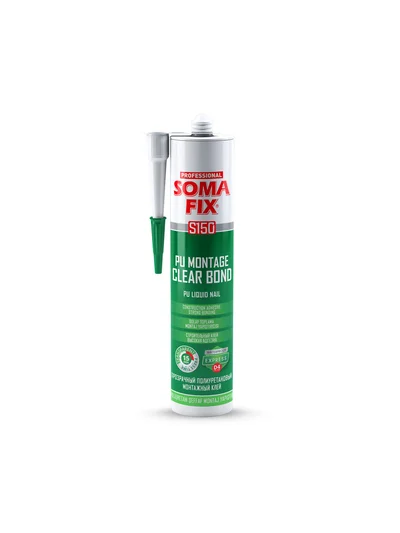 SOMAFİX S150P SOLVENT BAZLI SIVI ÇİVİ ŞEFFAF 310ML 400GR