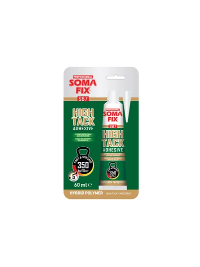 SOMAFİX S67 HIGH TACK Korniş Yapıştırıcı Beyaz Tüp 60ml