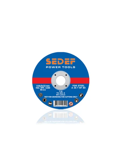 SEDEF Metal Kesici Disk 115x3 mm