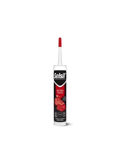 Selsil Ultra Tack Güçlü Montaj Silikonu Beyaz
