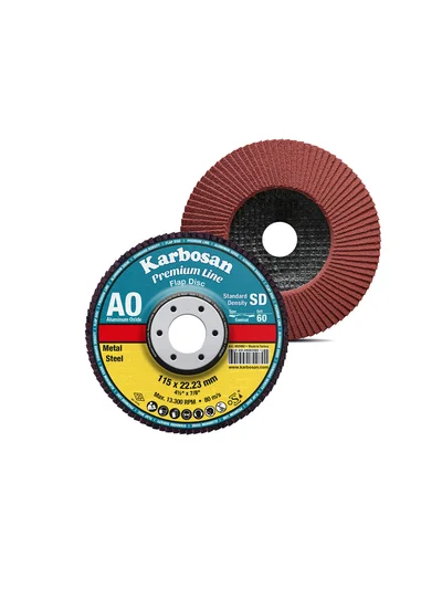 KARBOSAN 180mm AO Flap Disk 60 Kum