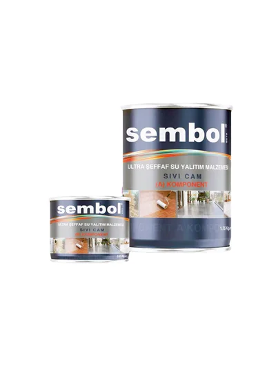 SIVI CAM ŞEFFAF SU YALITIM MALZEMESİ 2KG
