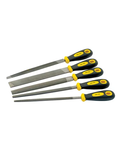 BAYTEC MK1040 Eğe Seti 5 Parça, 8' (200mm eğe boyu)