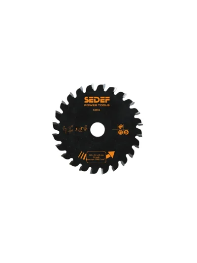 SEDEF 125x20x3.0/4.0 mm 24 diş Çizici Testere