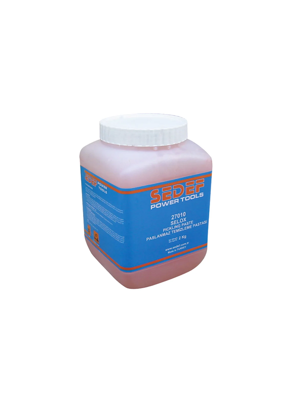 SELOX Paslanmaz Temizleme Jeli 2 Kg - 170325-SEDEF-27010 - SEDEF