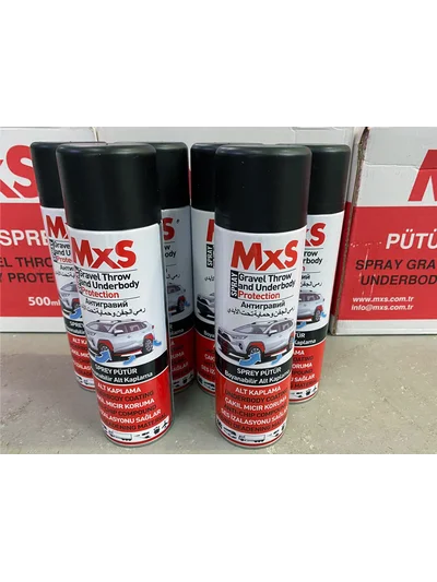 MXS Pütür Sprey Siyah 500 ml