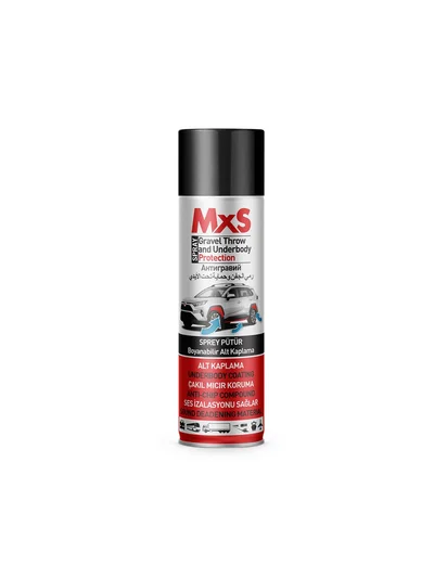 MXS Pütür Sprey Gri 500 ml
