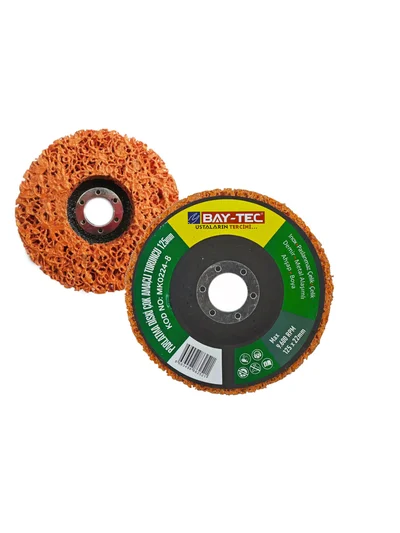 125 mm Parlatma Diski Çok Amaçlı Turuncu MK0224-8
