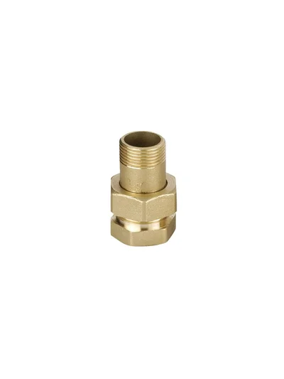 1/2" Sarı Düz Radyatör Rakoru